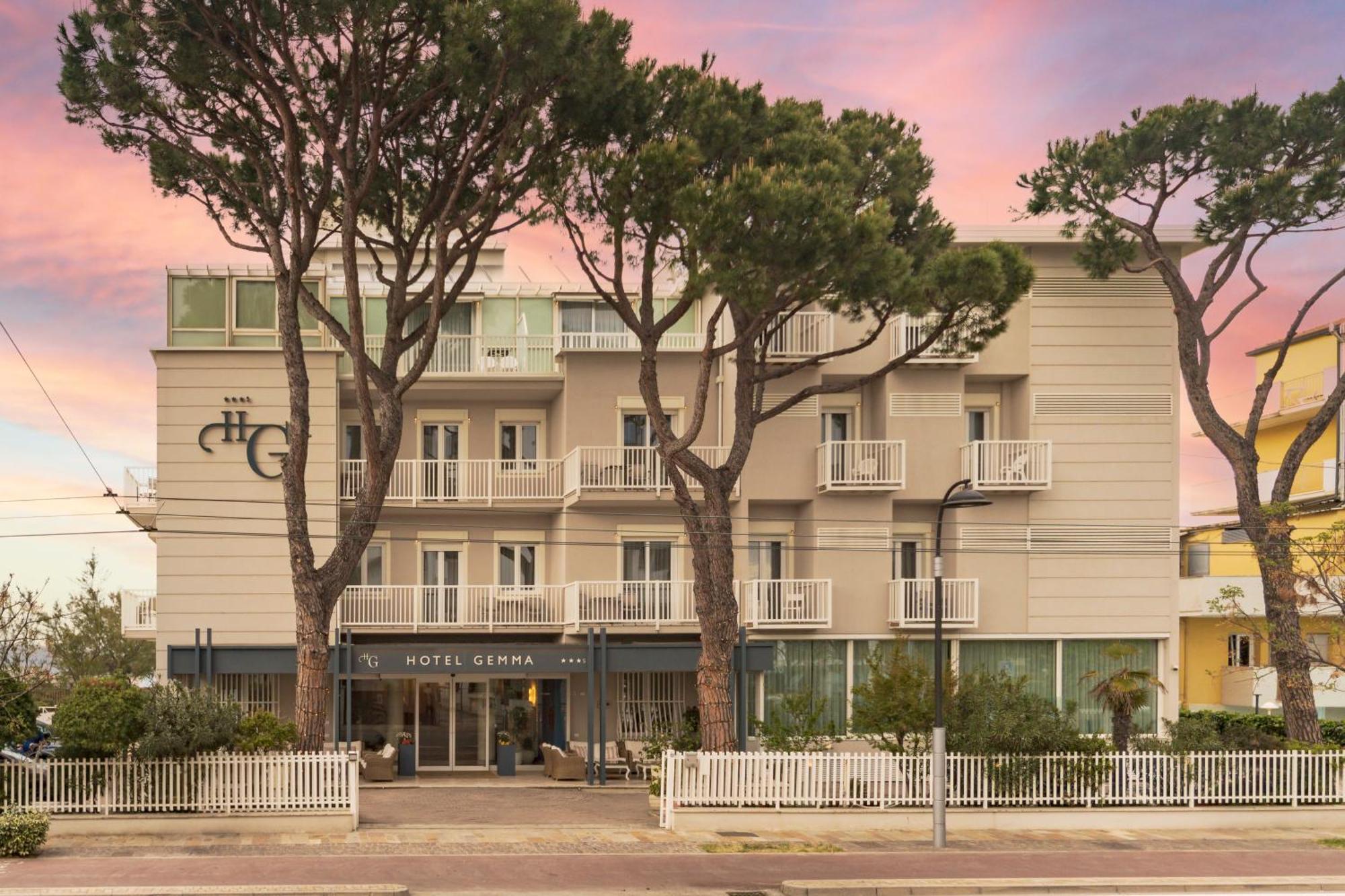 Hotel Gemma Riccione Kültér fotó