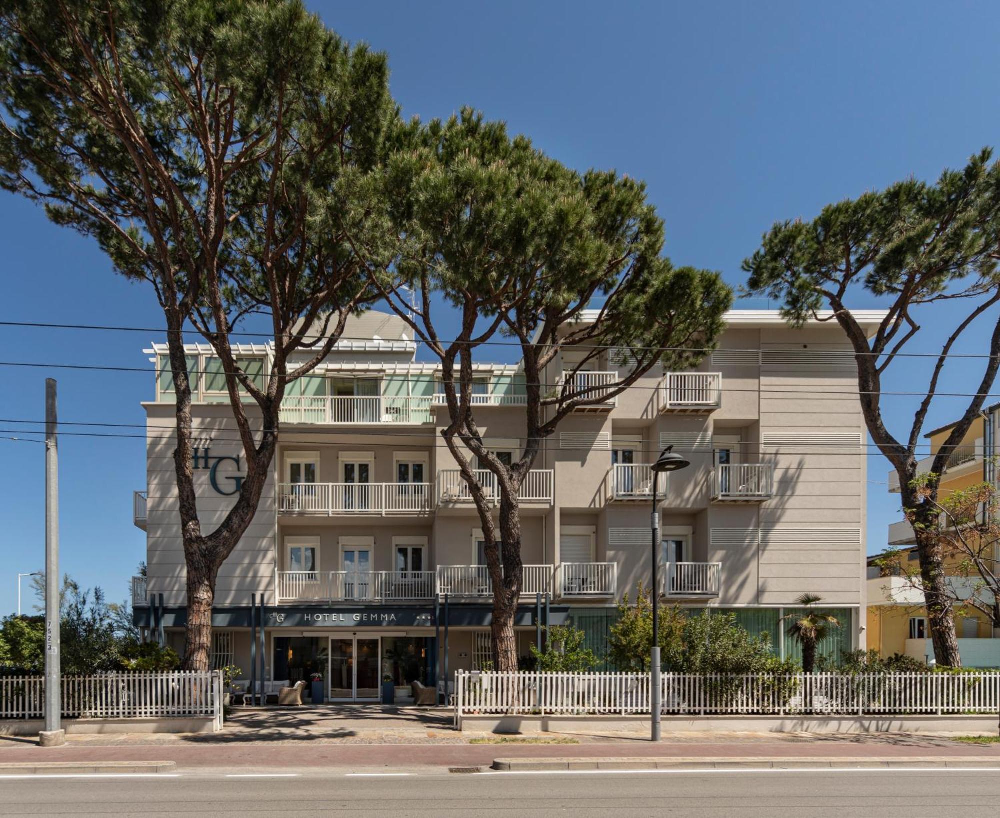 Hotel Gemma Riccione Kültér fotó
